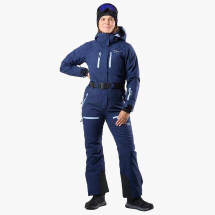 Combinaison ski femme hiver imperméable coupe-vent respirante Cervinia Long