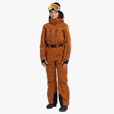 Damen Skianzug Winter Overall wasserdicht winddicht atmungsaktiv Cervinia