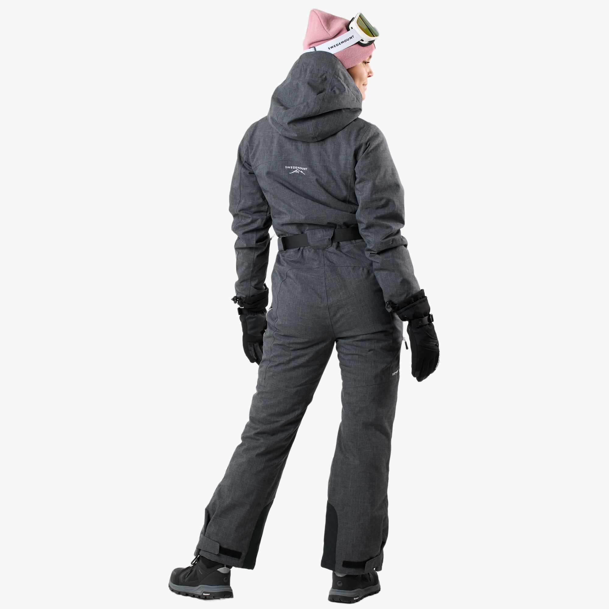 Women skiing winter overall waterproof windproof Cervinia Skisuit Long 2/7