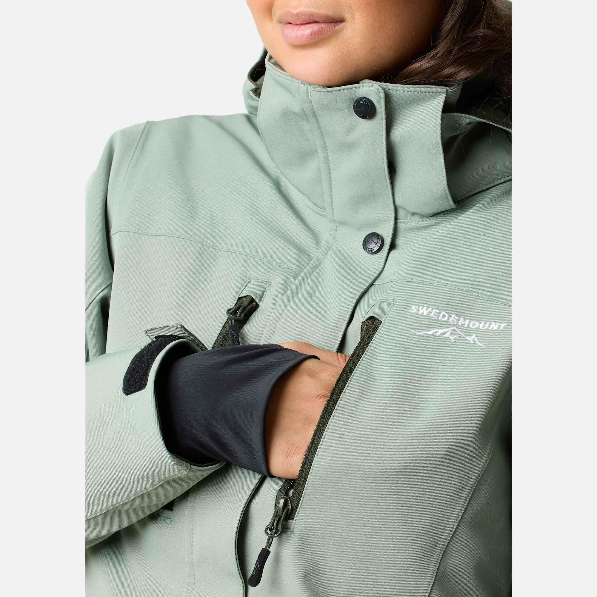 Combinaison de ski femme hiver imperméable coupe-vent Cervinia Skisuit 6/7