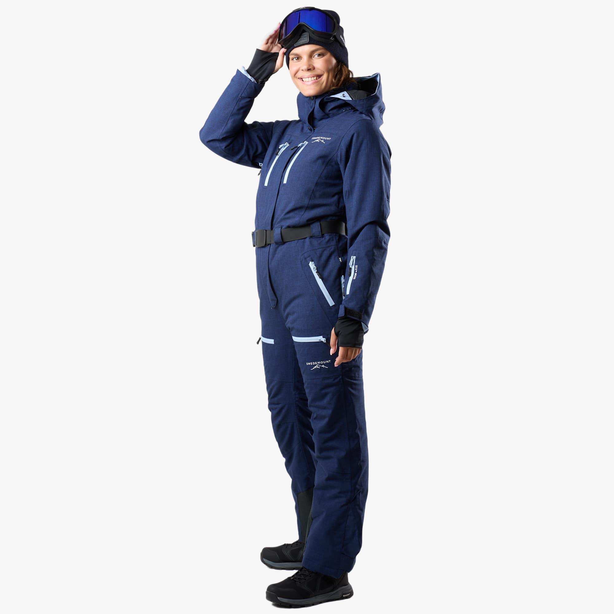 Women skiing winter overall waterproof windproof Cervinia Skisuit Long 3/6