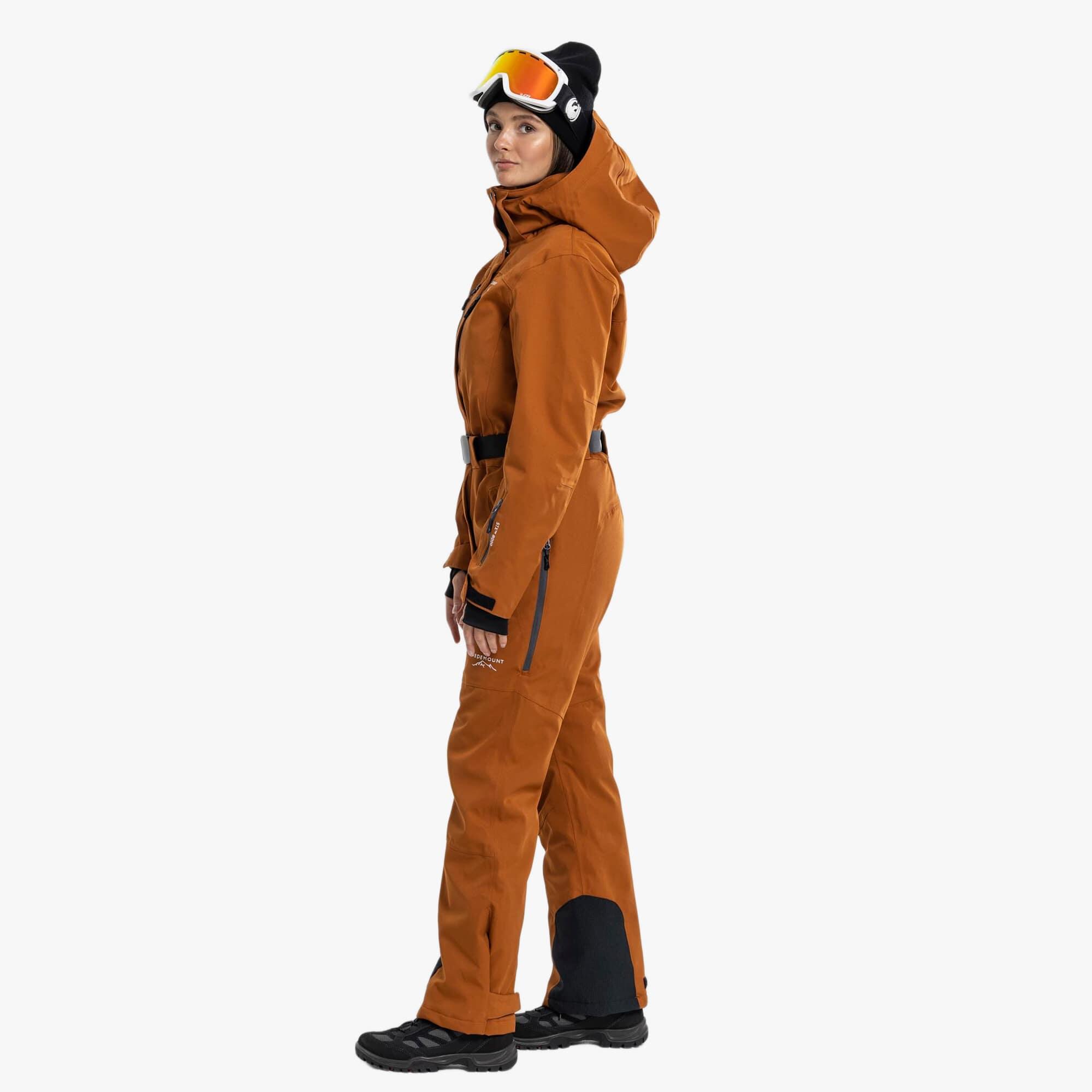 Women skiing winter overall waterproof windproof Cervinia Skisuit Long 3/6
