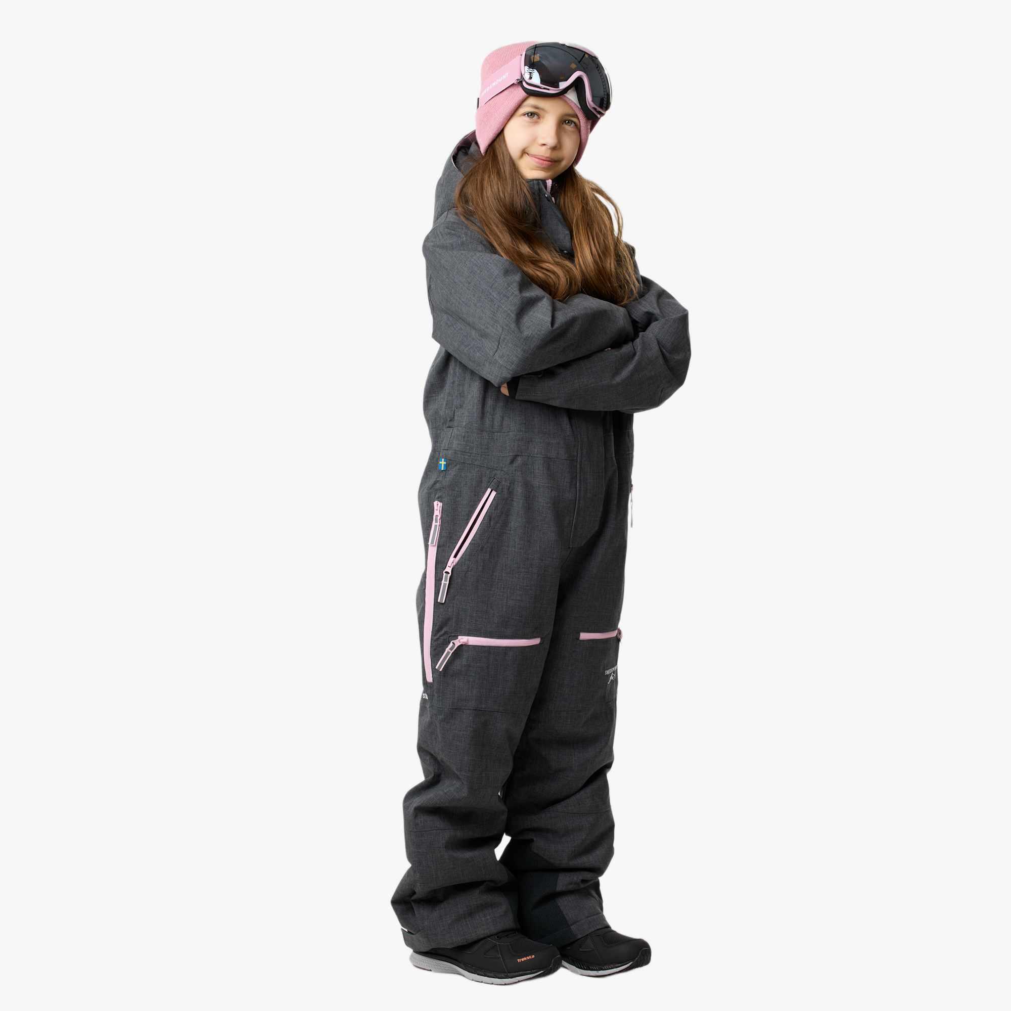 Combinaison de ski junior hiver imperméable coupe-vent respirante Cervinia 4/7