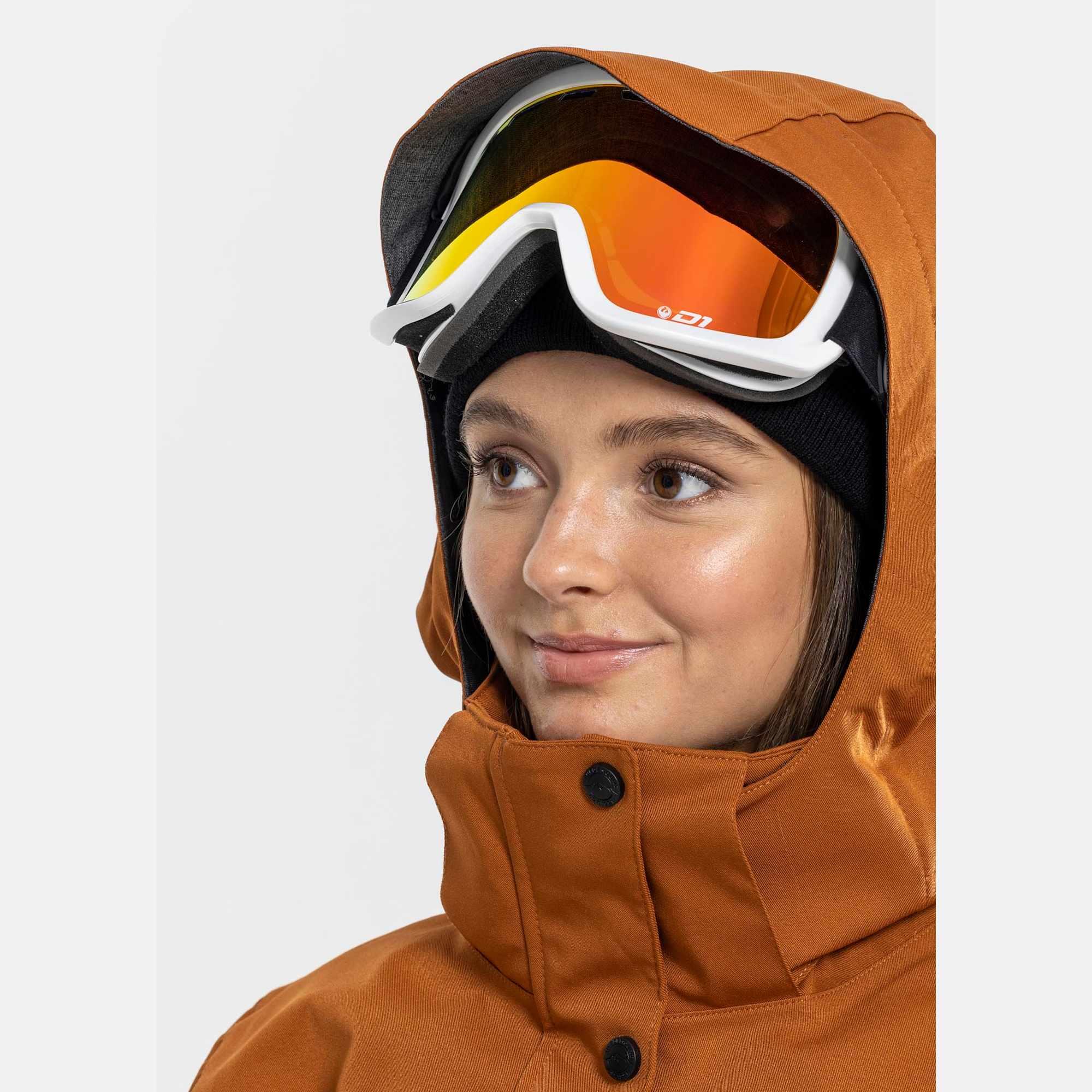 Women skiing winter overall waterproof windproof Cervinia Skisuit Long 5/6