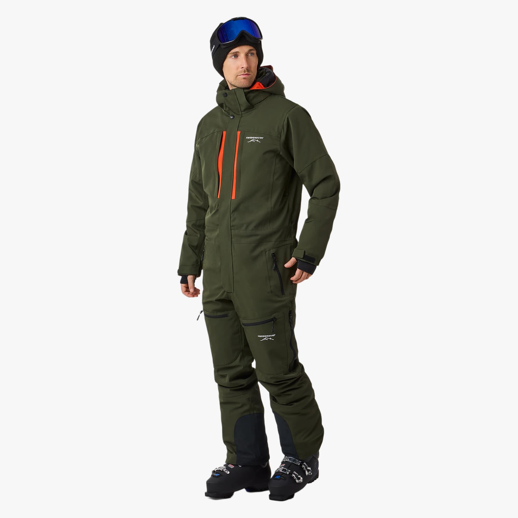 Men skiing winter overall waterproof windproof breathable St. Anton Skisuit 4/7