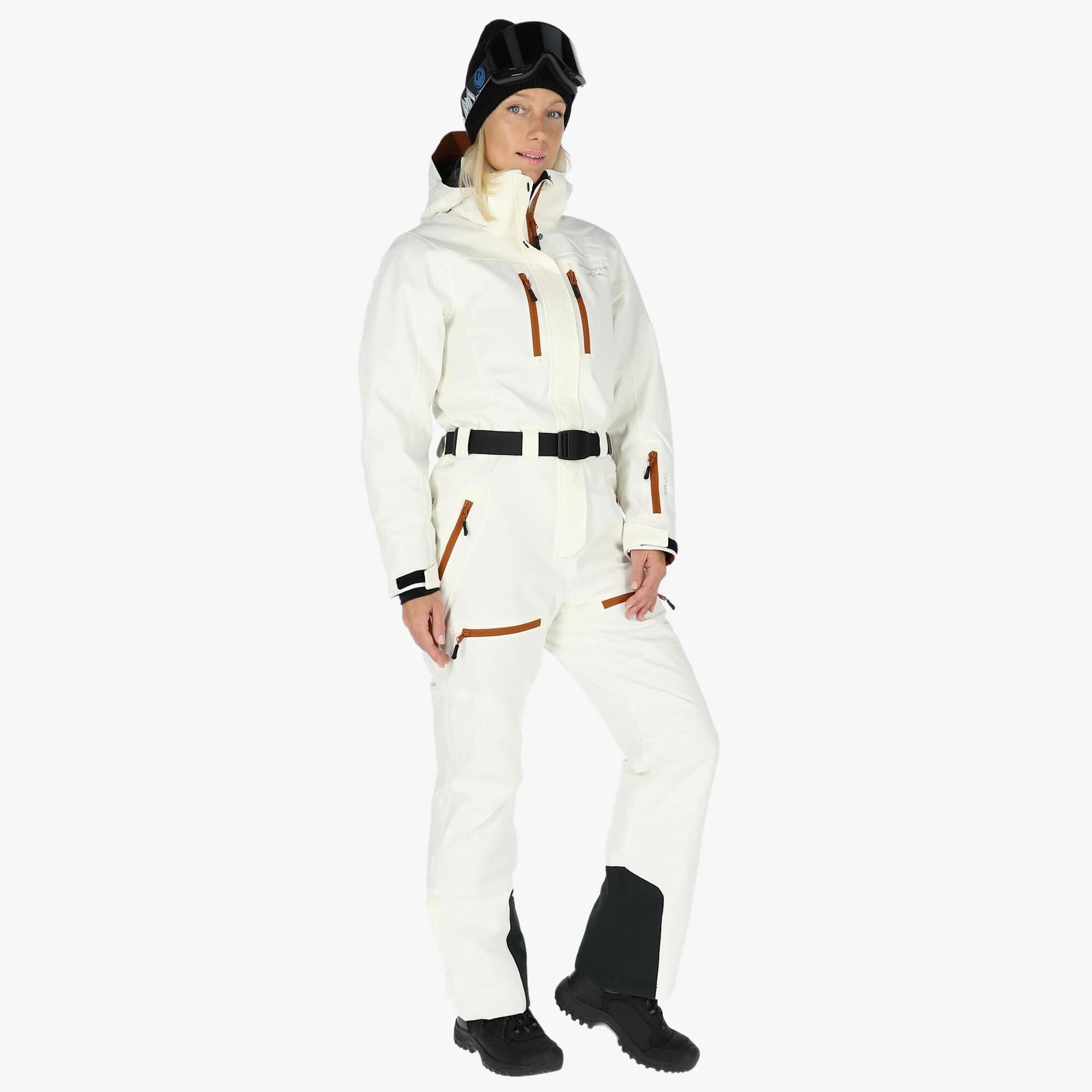 Combinaison de ski femme hiver imperméable coupe-vent Cervinia Skisuit Long 3/8
