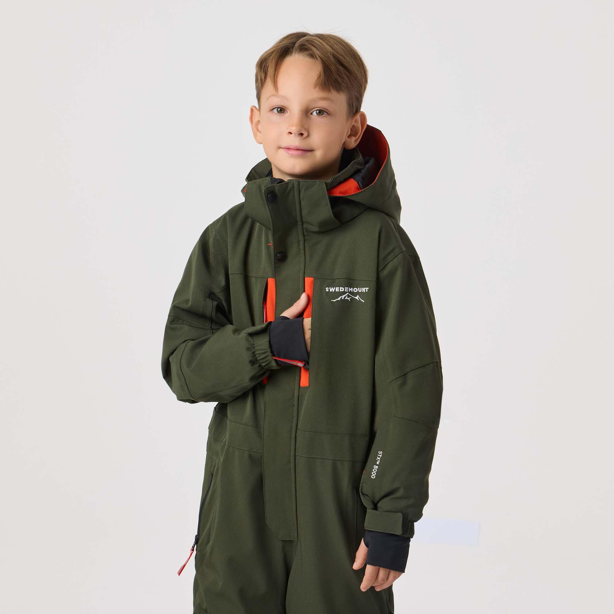 Combinaison de ski junior hiver imperméable coupe-vent St. Anton Skisuit 7/7