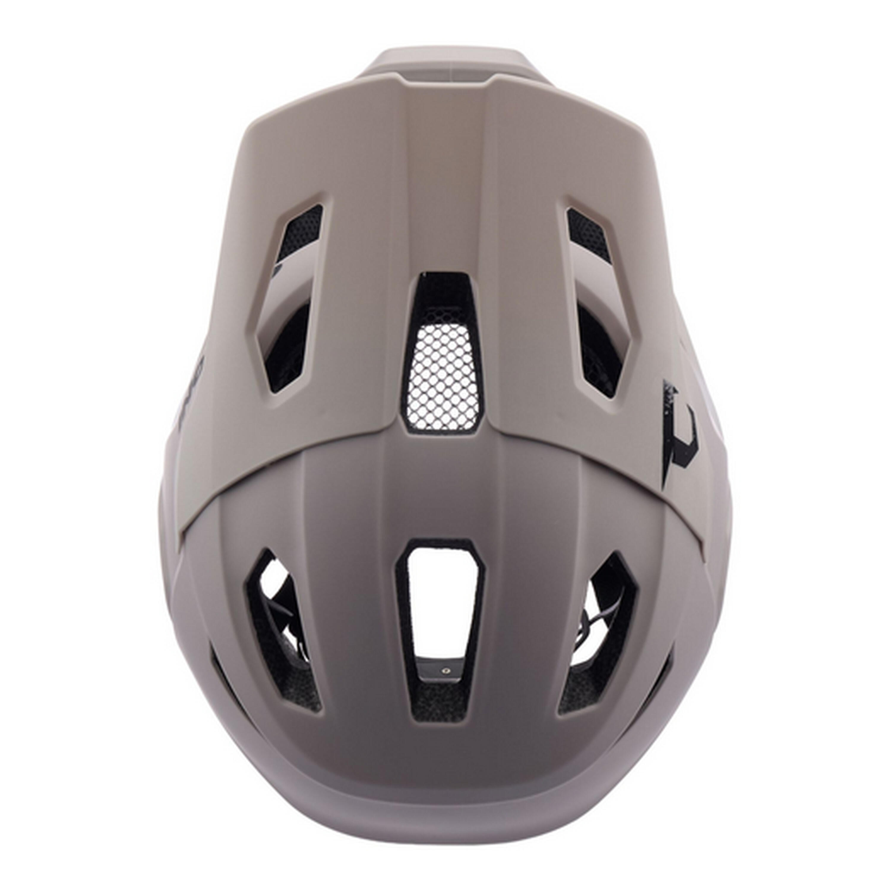MTB-helm voor kinderen/jongeren “Madcat”, zandkleurig 3/4