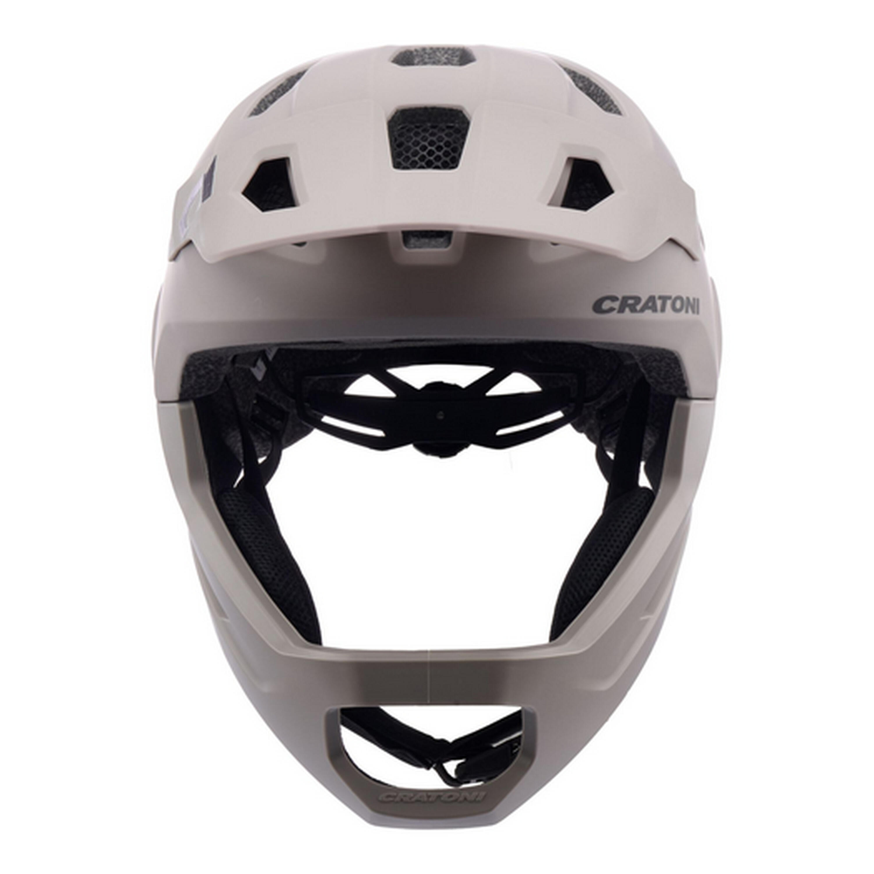 MTB-helm voor kinderen/jongeren “Madcat”, zandkleurig 4/4