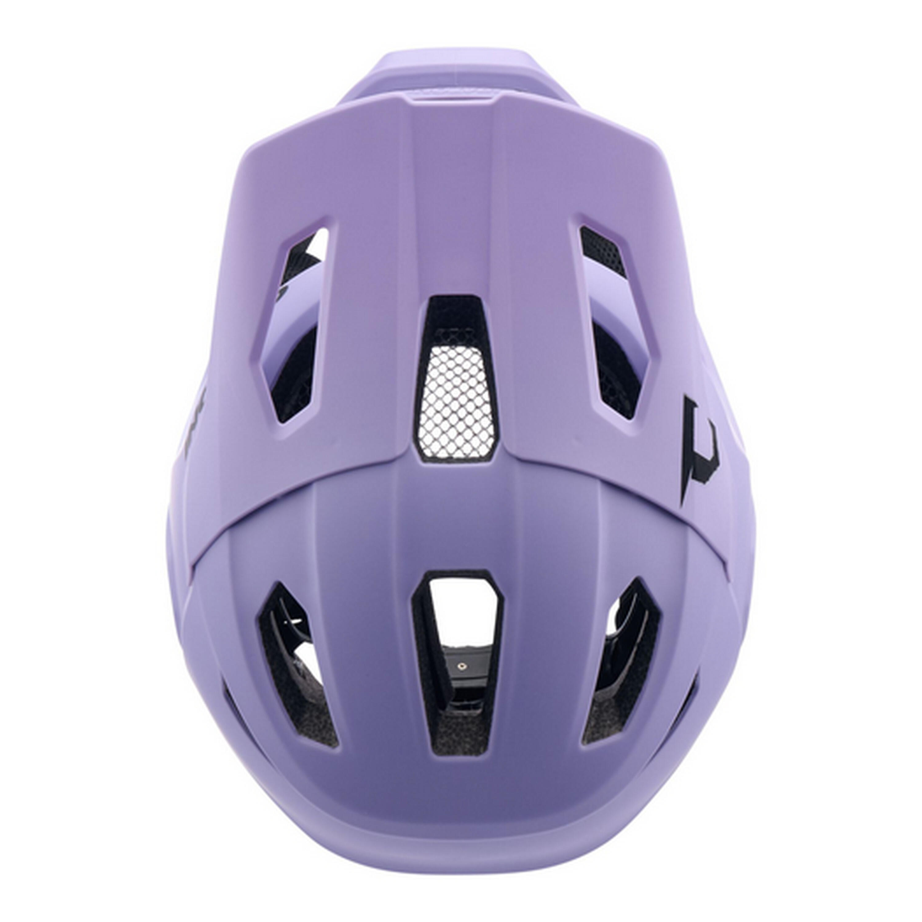 Casco MTB per bambini/ragazzi “Madcat”, viola 3/4