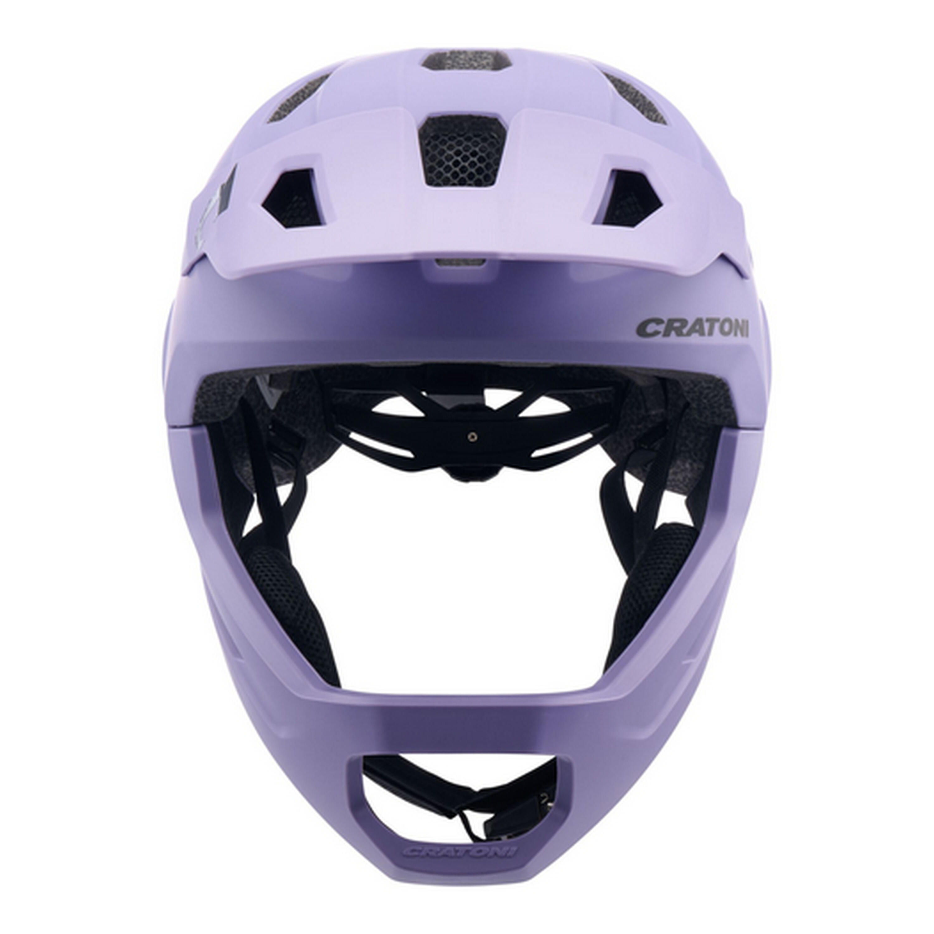 Casco MTB per bambini/ragazzi “Madcat”, viola 4/4