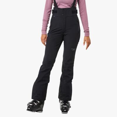 Dames ski ski pants water resistant windproof vail softshell bib pants