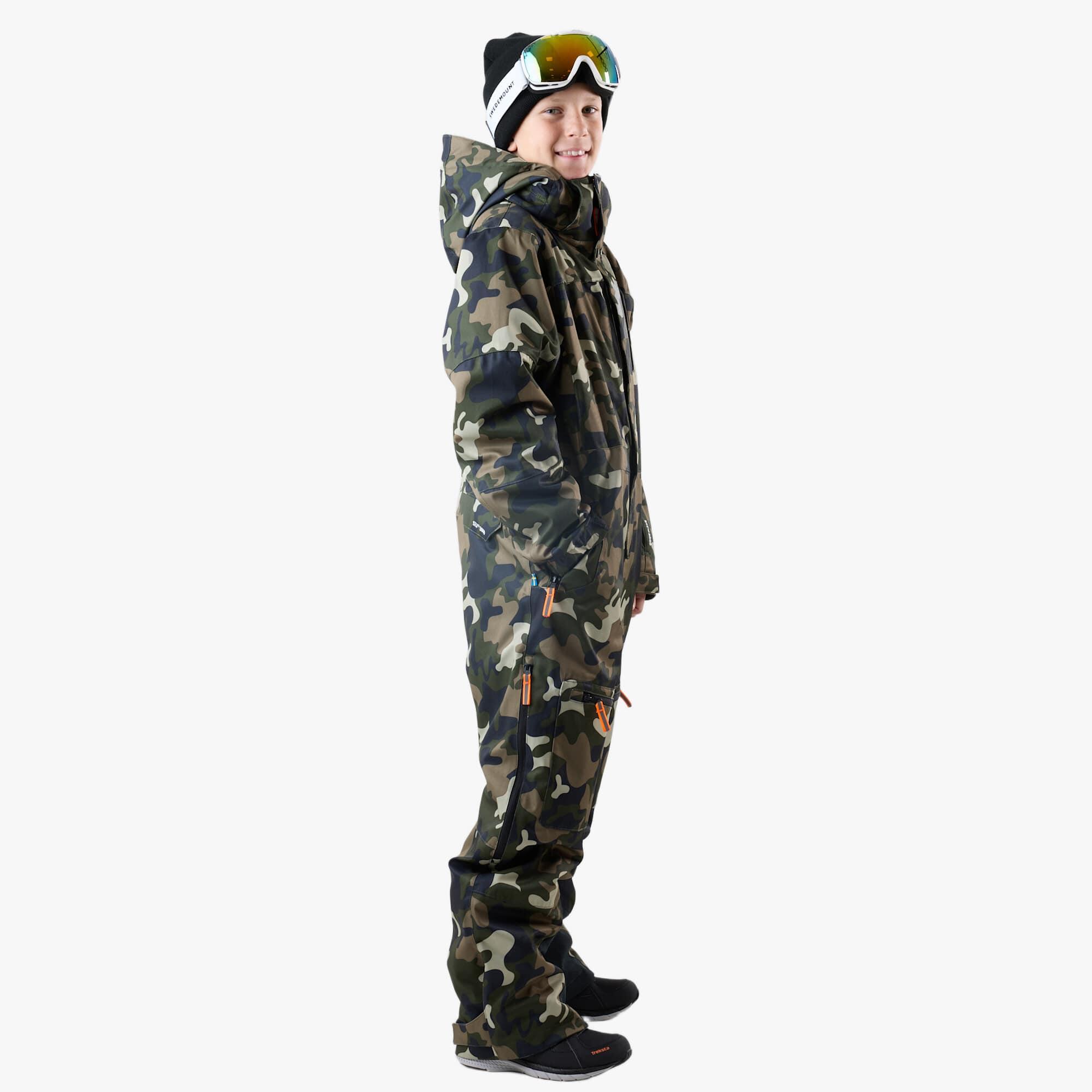 Combinaison de ski junior hiver imperméable coupe-vent St. Anton Skisuit 3/7