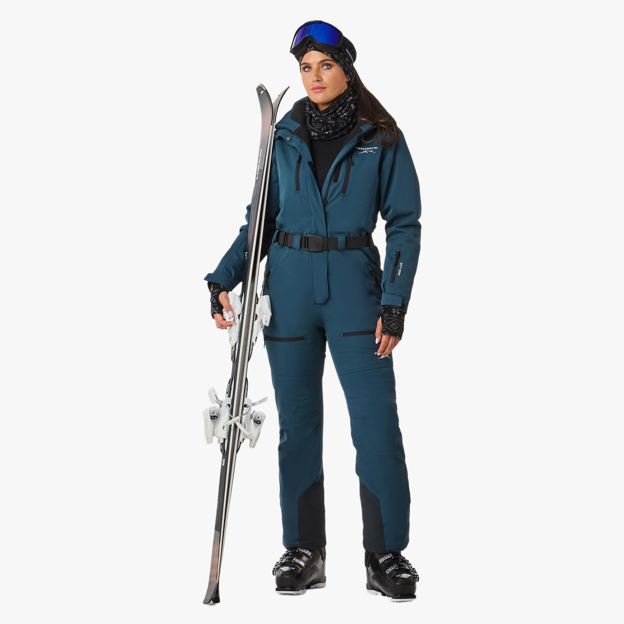 Combinaison de ski femme hiver imperméable coupe-vent Cervinia Skisuit 3/8