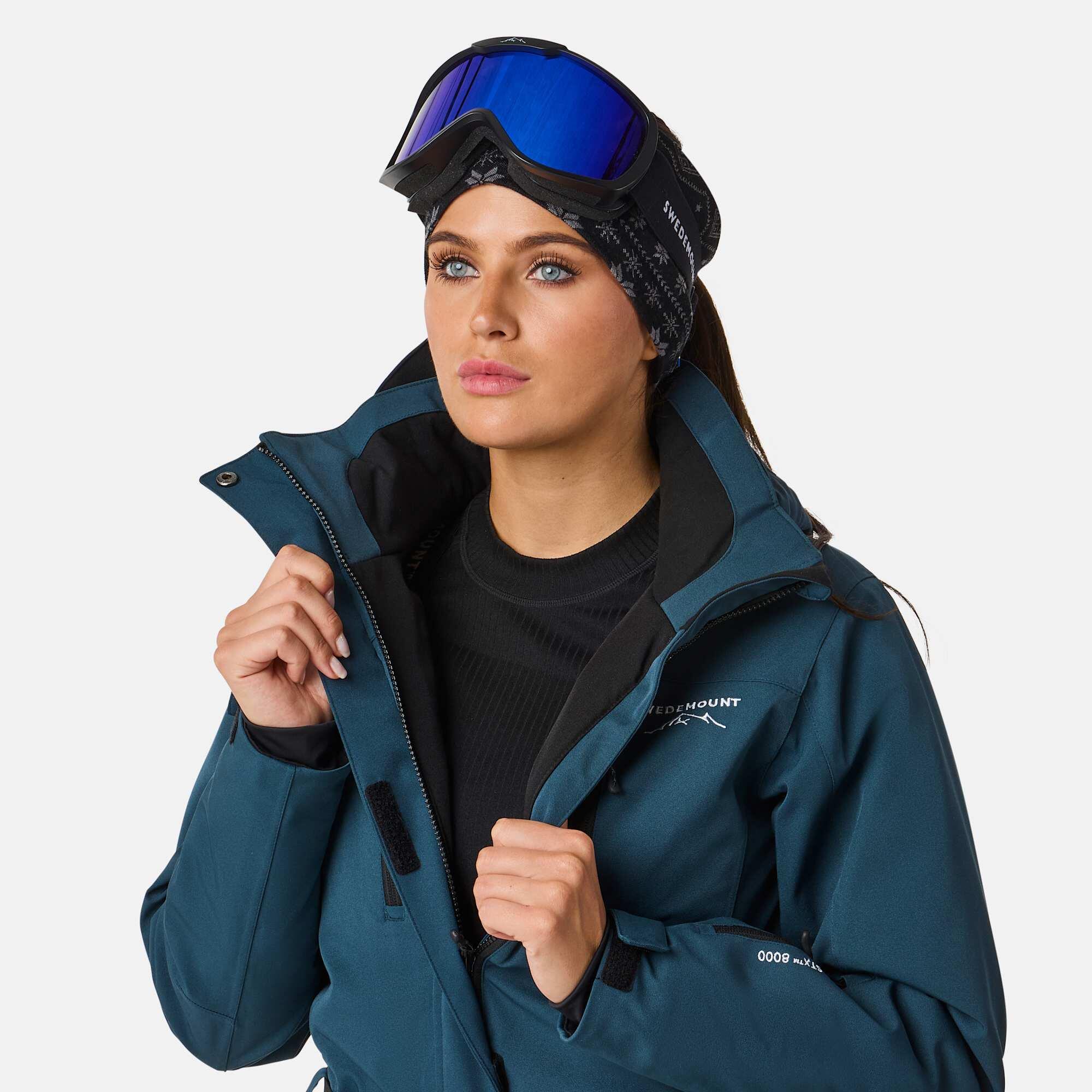 Combinaison de ski femme hiver imperméable coupe-vent Cervinia Skisuit 5/8