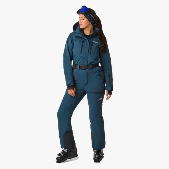 Damen Skianzug Winteroverall wasserdicht winddicht atmungsaktiv Cervinia