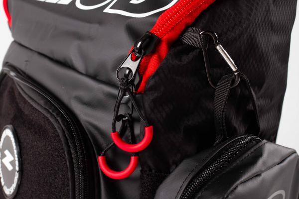 Sac de Transition / Triathlon Zerod Sports Backpack Black/Red 7/7