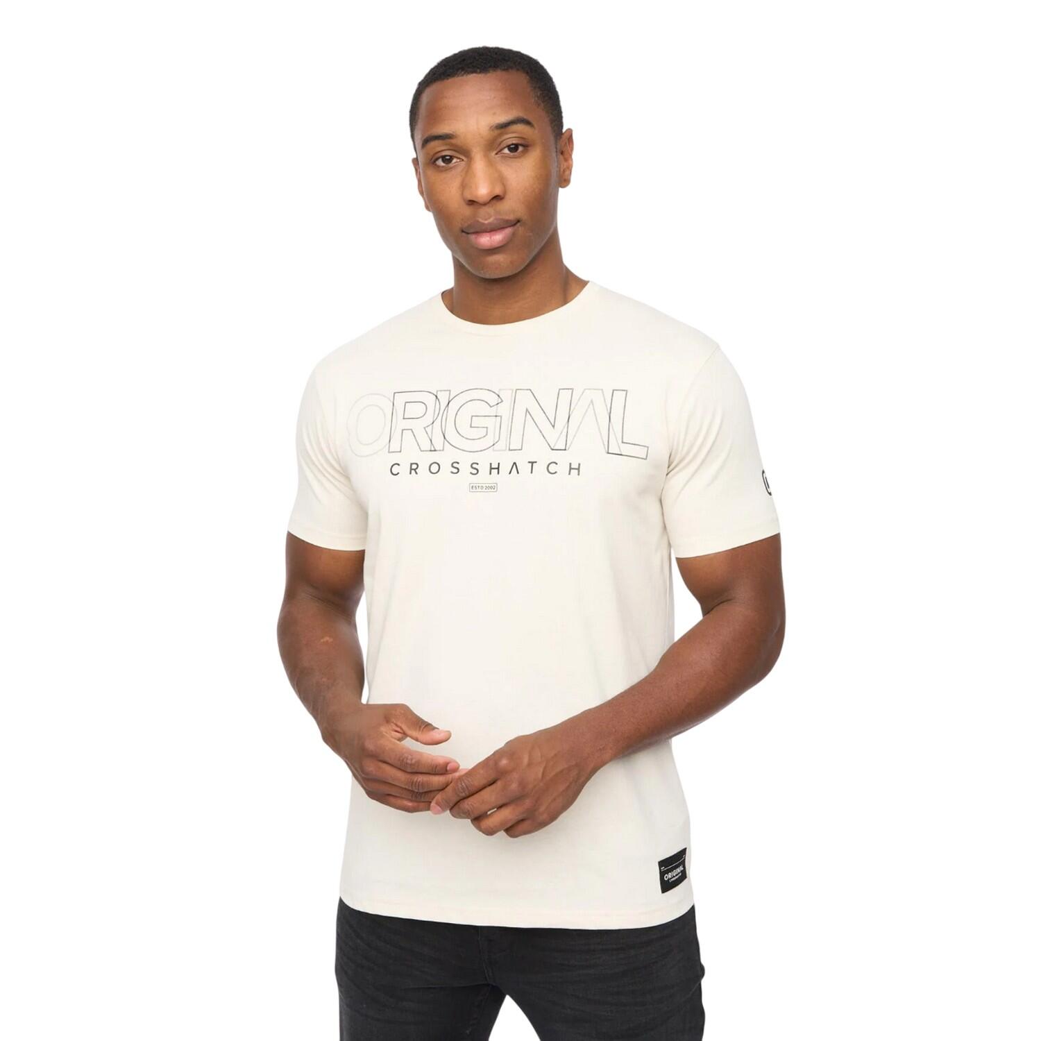 Tshirt CARRIMOORE Homme (Blanc Cassé) 2/4
