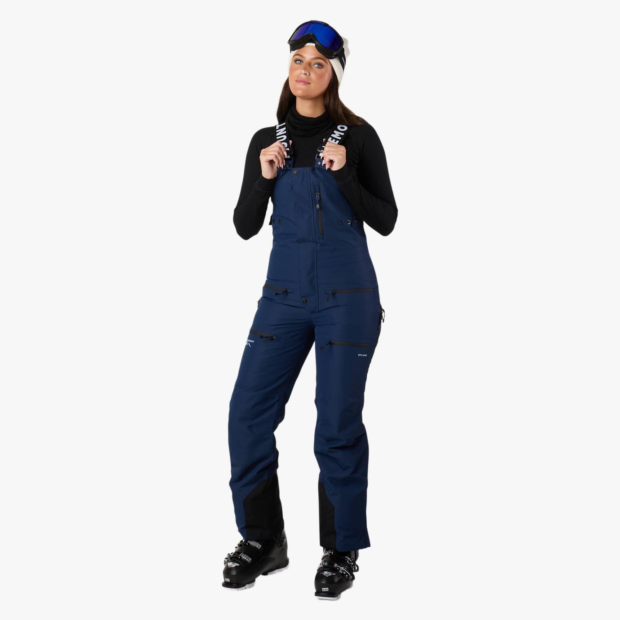 Pantalon de ski femme ski imperméable respirant freeride ii 3/8
