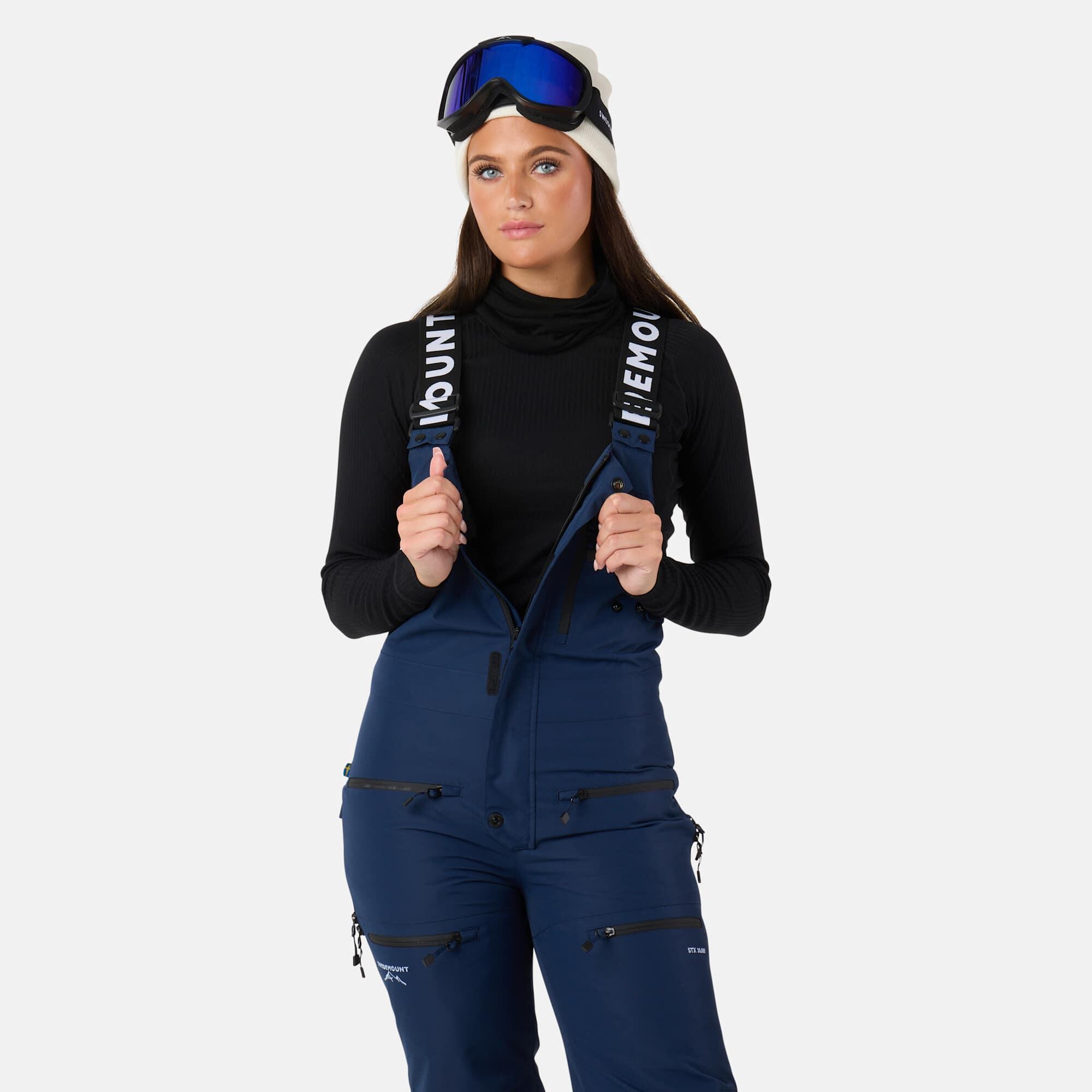 Pantalon de ski femme ski imperméable respirant freeride ii 5/8