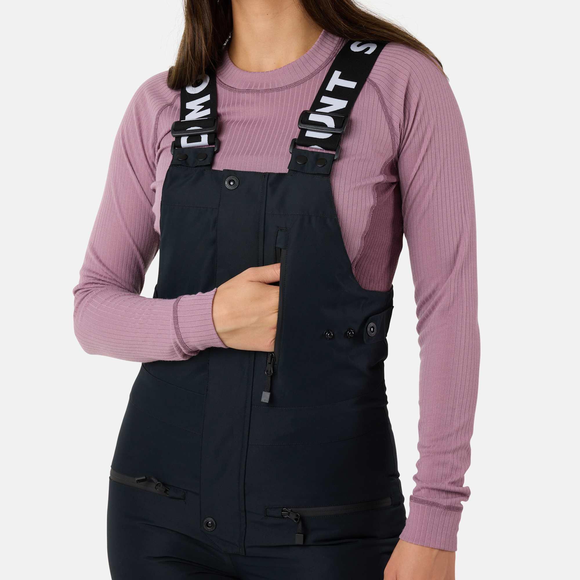 Pantalon de ski femme ski imperméable respirant freeride ii 5/8