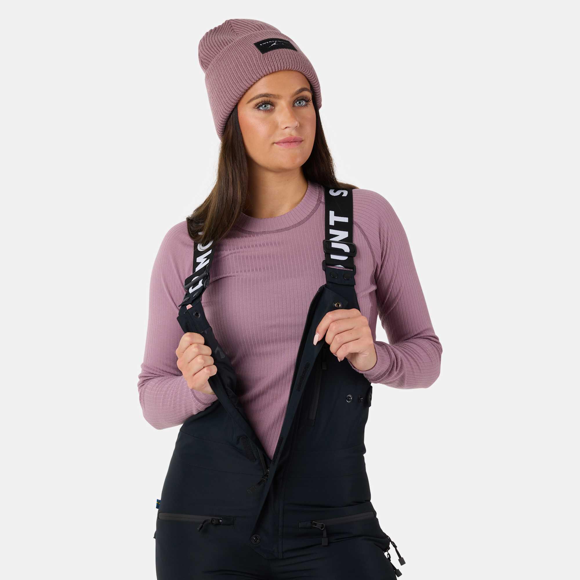 Pantalon de ski femme ski imperméable respirant freeride ii 7/8
