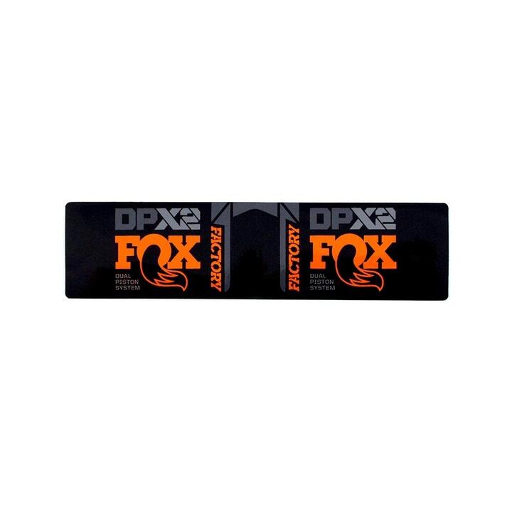 Autocollants Pour Amortisseur FOX FLOAT 2025 VTT - Impression Haute Qualité, Vinyle Protecteur, Jaune Fluo