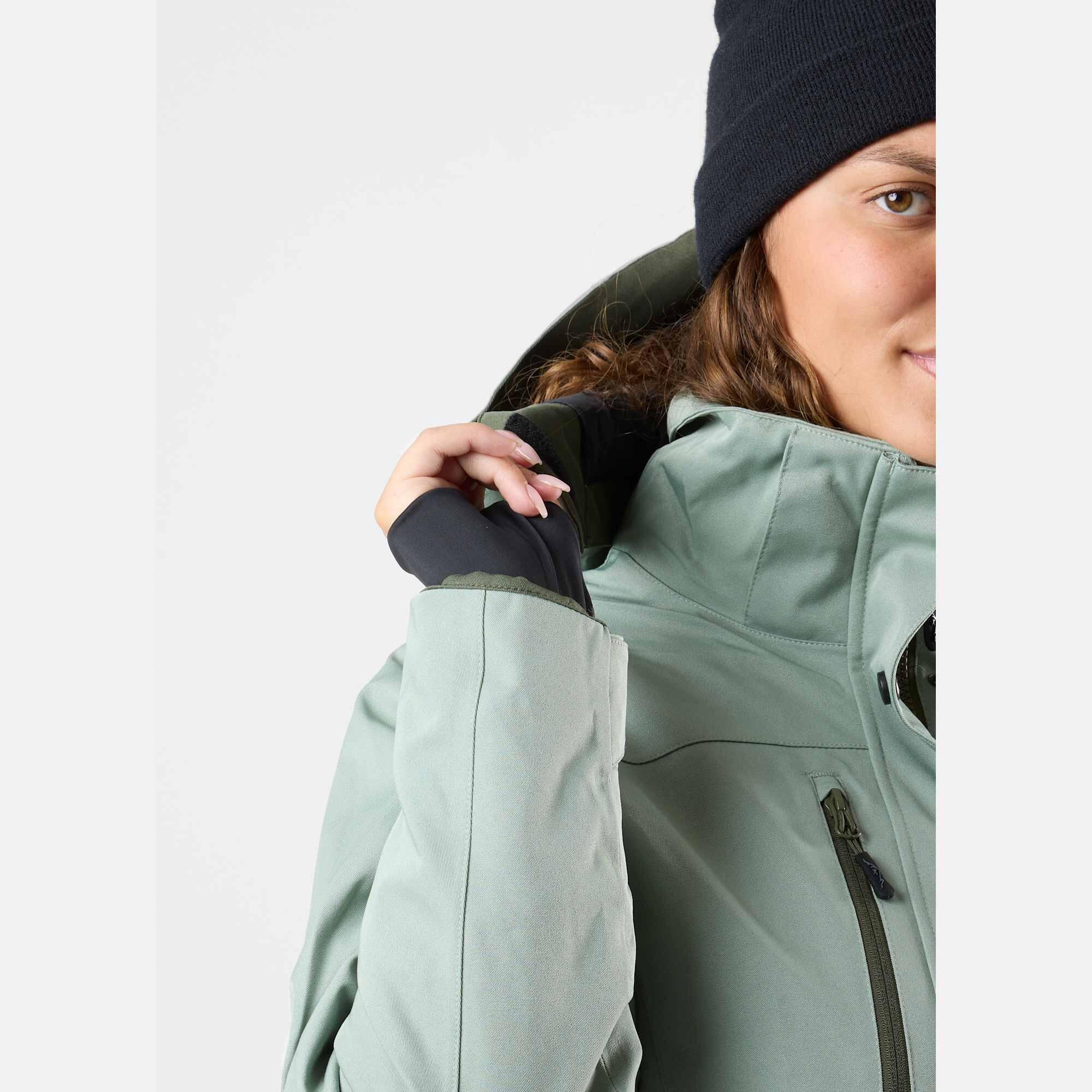 Women skiing winter overall waterproof windproof Cervinia Skisuit Long 4/5