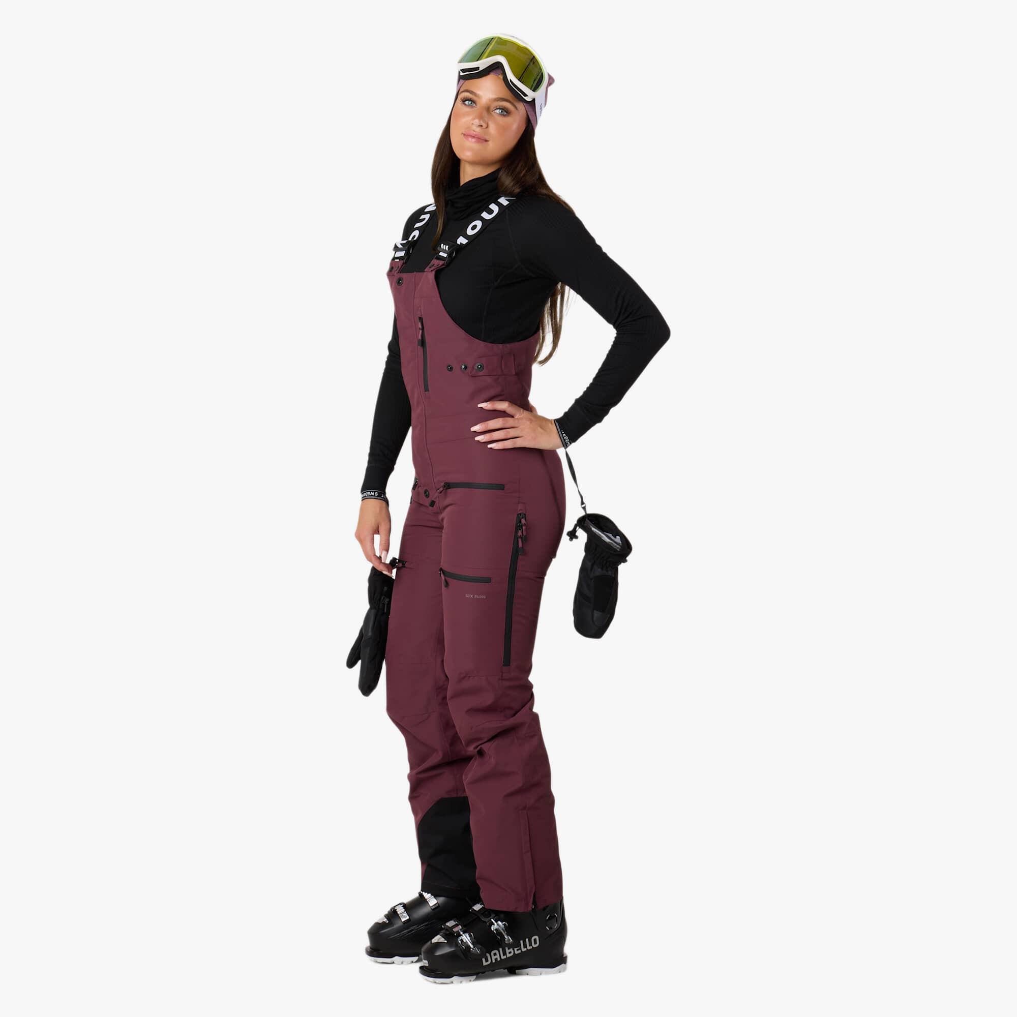 Pantalon de ski femme ski imperméable respirant freeride ii 4/8