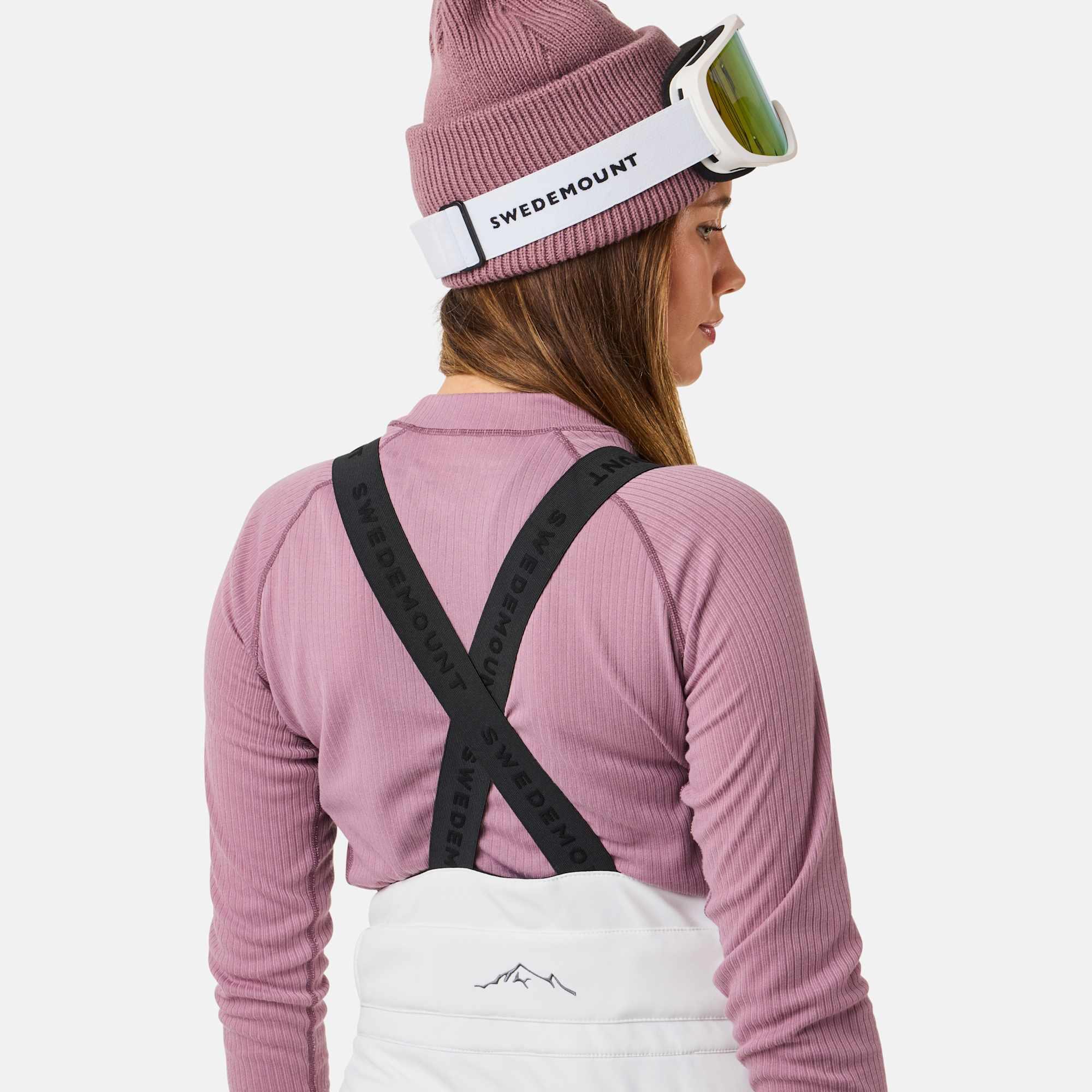 Pantalon de ski femme Softshell Vail imperméable coupe-vent avec bretelles 5/7