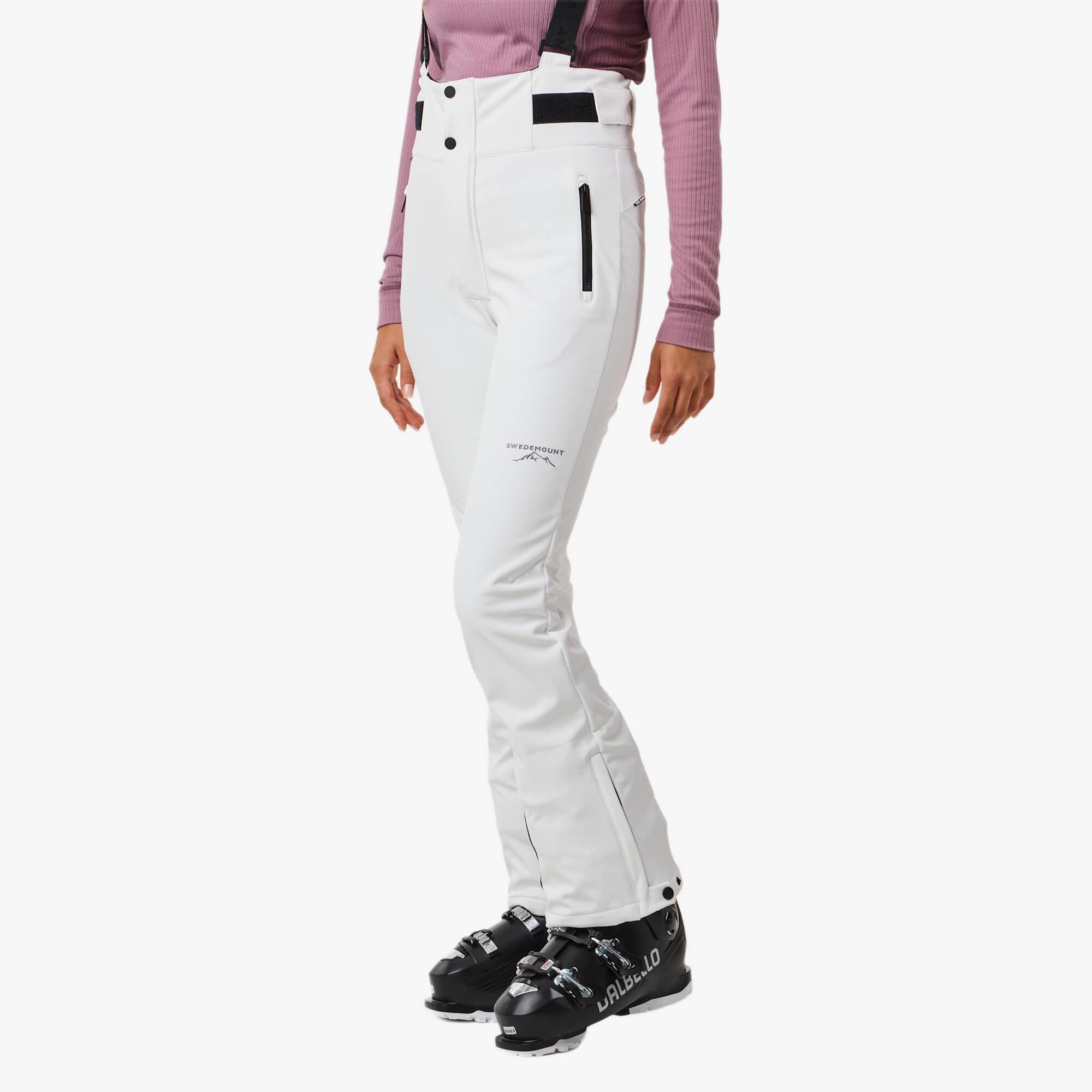 Pantalon de ski femme Softshell Vail imperméable coupe-vent avec bretelles 4/7