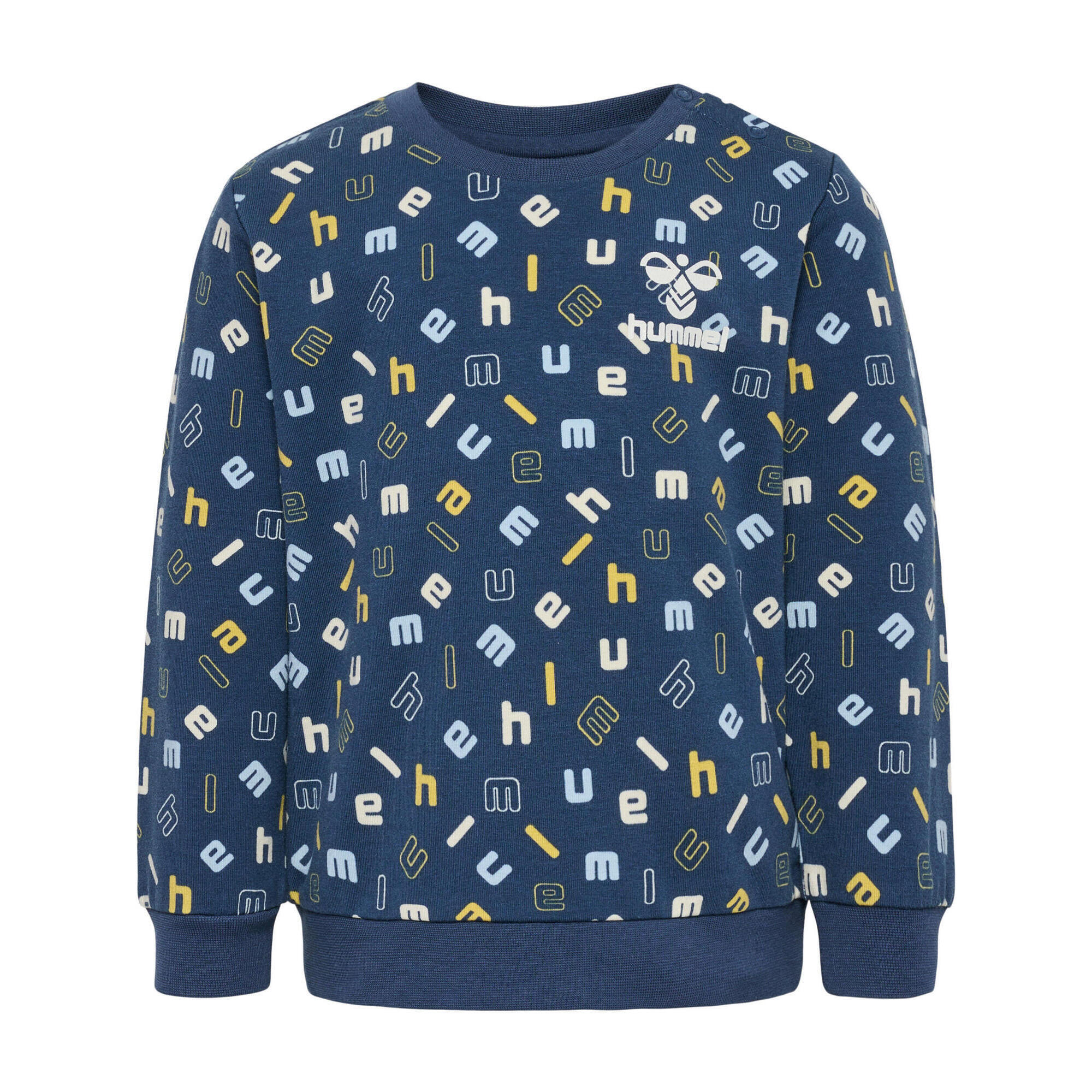 Hummel - Enfiler Sweat-shirt Hmlhappy Garçon Hummel - Pull - Bleu - Decathlon
