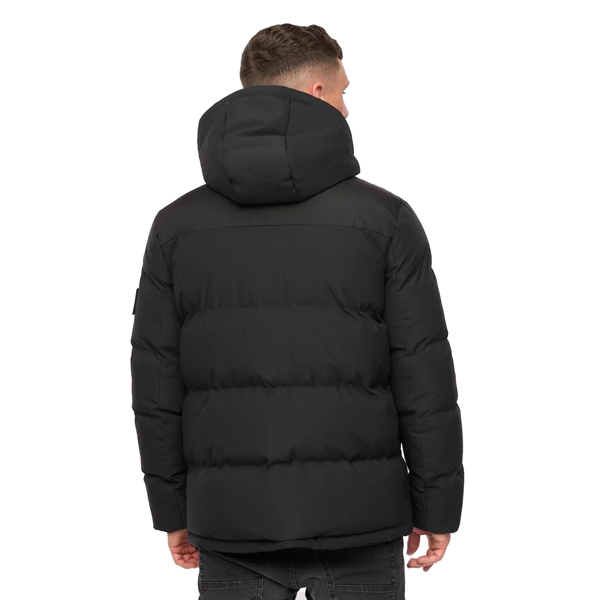 Giacca Uomo Crosshatch Menray Nero 3/4