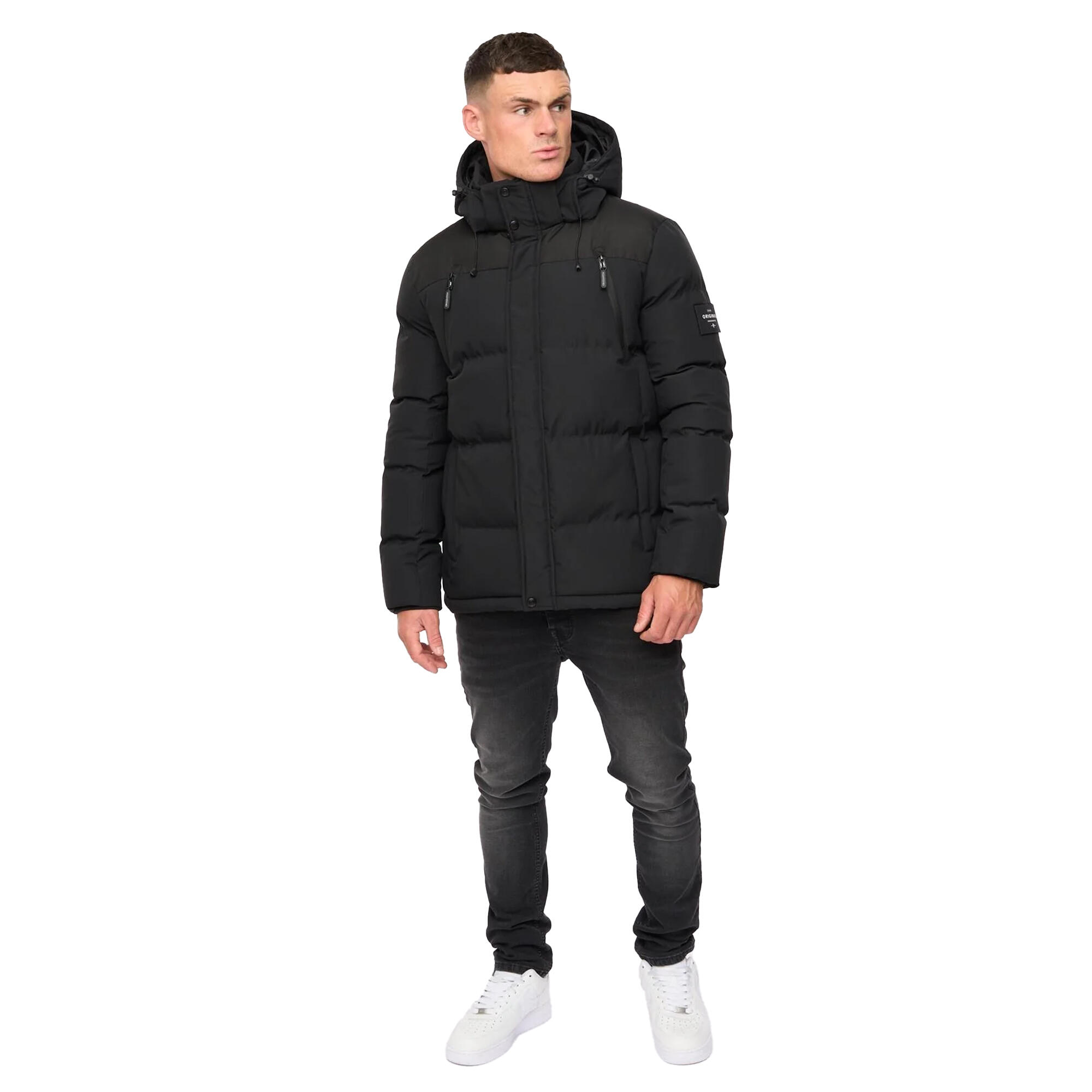 Giacca Uomo Crosshatch Menray Nero 4/4