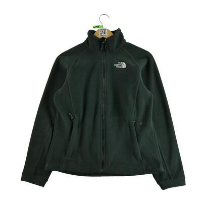 Second life - Damen TNF Schwarze Fleecejacke - In sehr gutem Zustand