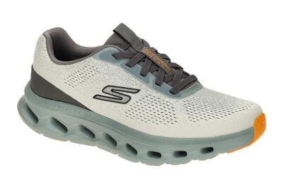 Skechers Go Walk Gliede Step Schuhe Slipper grau grün 217020