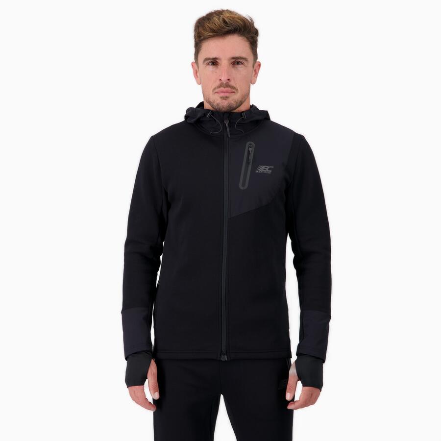 Bodycross - Veste À Capuche Imperméable Homme Running Neotech Jacket - Coupe Vent - Noir - 52 2xl - Decathlon