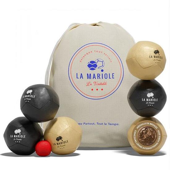 La Mariole - Boules de pétanque en PVC tout-terrain indoor & outdoor