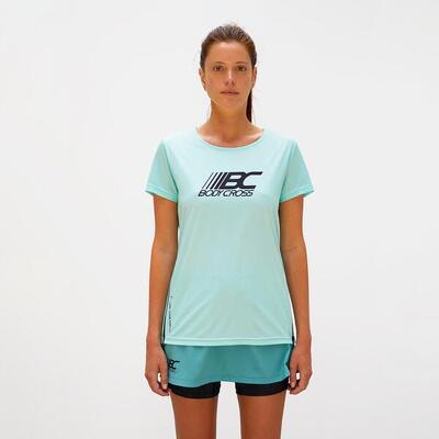 Dames t-shirt maximale ventilatie running ziprun