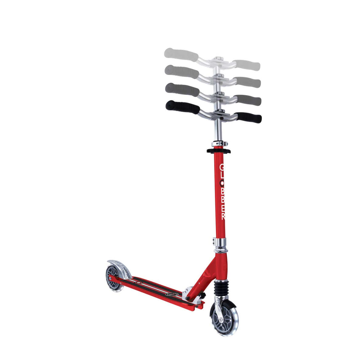Trottinette 2 roues FLOW ELEMENT COMFORT LIGHTS - Rouge 2/5
