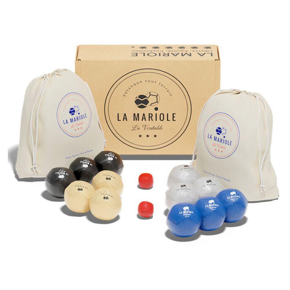 La Mariole - Boules de pétanque en PVC tout-terrain indoor & outdoor 7/9