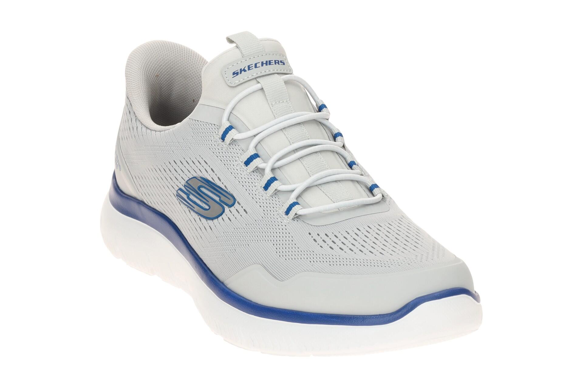 Skechers Summits Schuhe grau blau SLIP-INS 233045 3/7