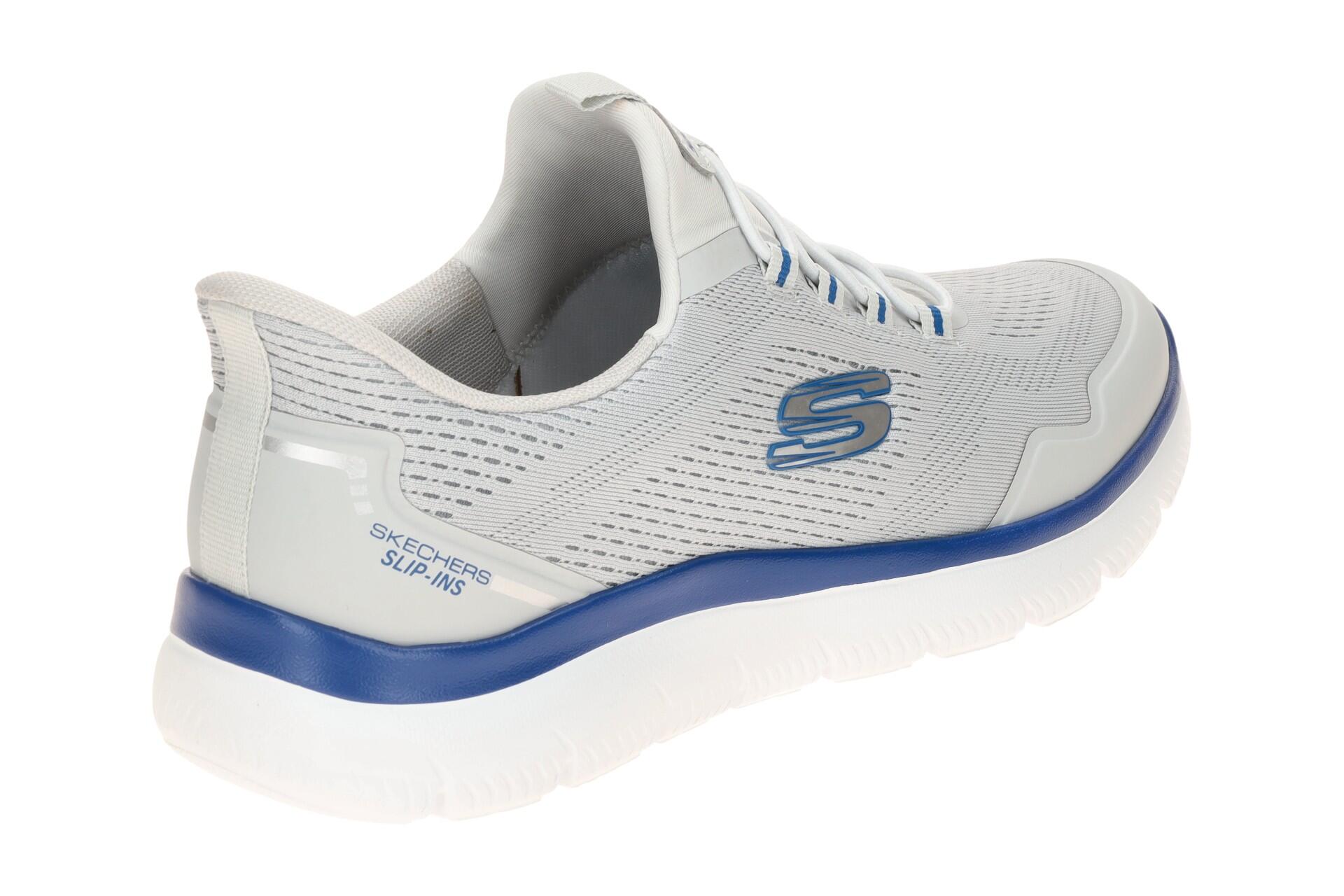 Skechers Summits Schuhe grau blau SLIP-INS 233045 4/7
