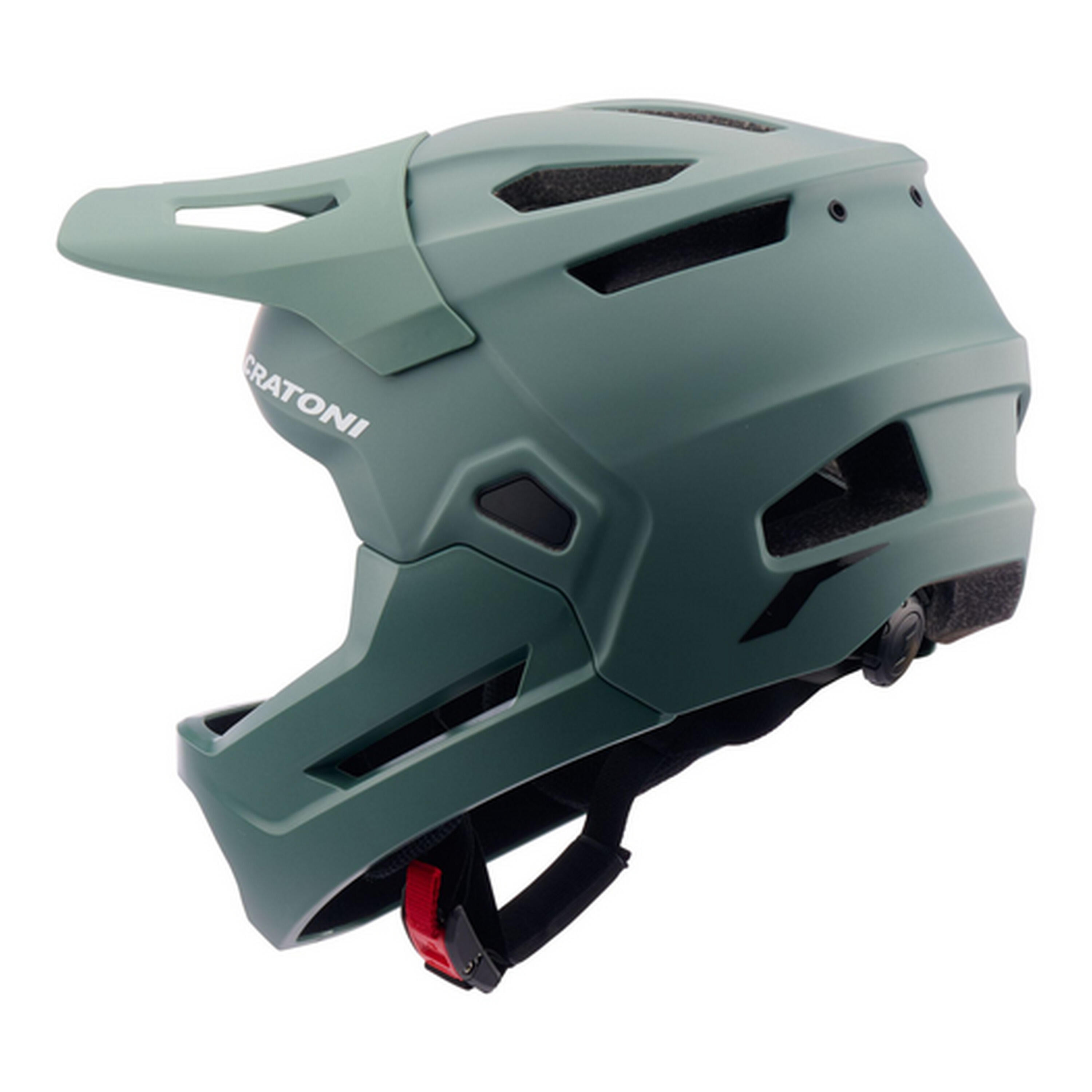 MTB-Kinder-/Jugendhelm  "Madcat", grün 4/4