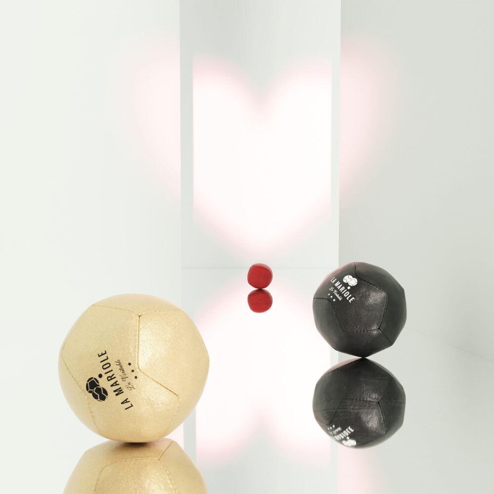 La Mariole - Boules de pétanque en PVC tout-terrain indoor & outdoor 6/9