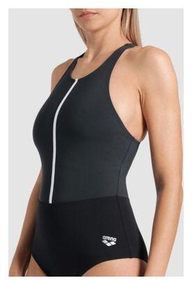 Maillot de bain Arena Shapewear Silvia Noir/Gris Femme 3/5