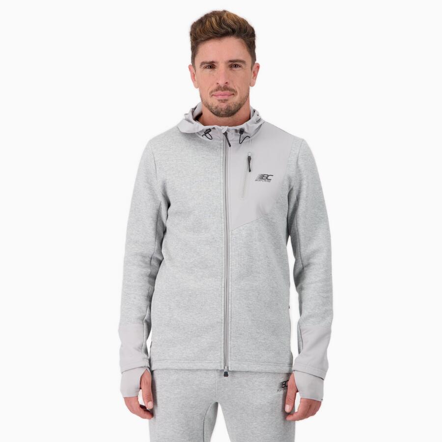 BODYCROSS Men's Waterproof Hooded Running Jacket NEOTECH JACKET