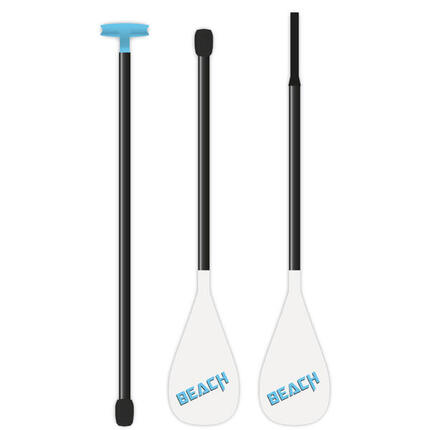 Paddle SUP-Yak Beach Alu 200 – Pagaie rigide et durable.