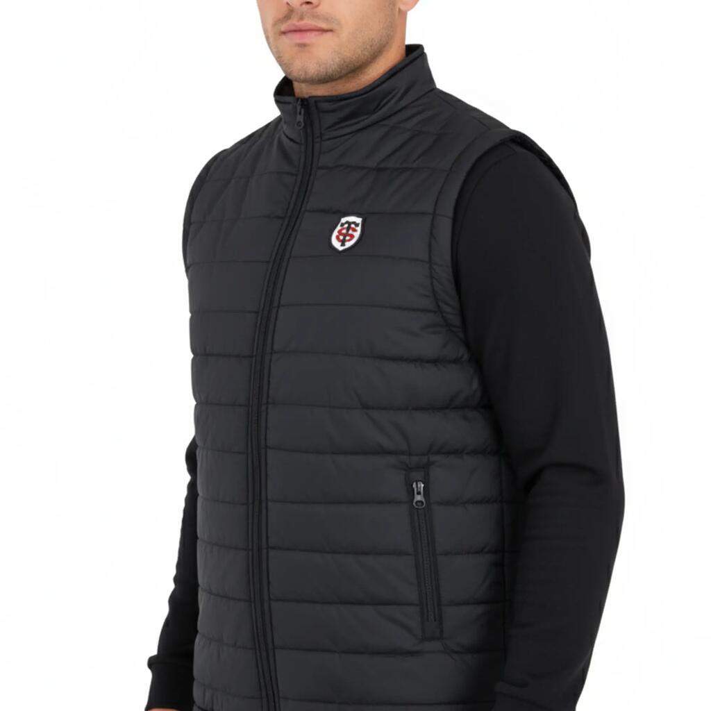 Sweat Hoodie Brodi Stade Toulousain Black Men
