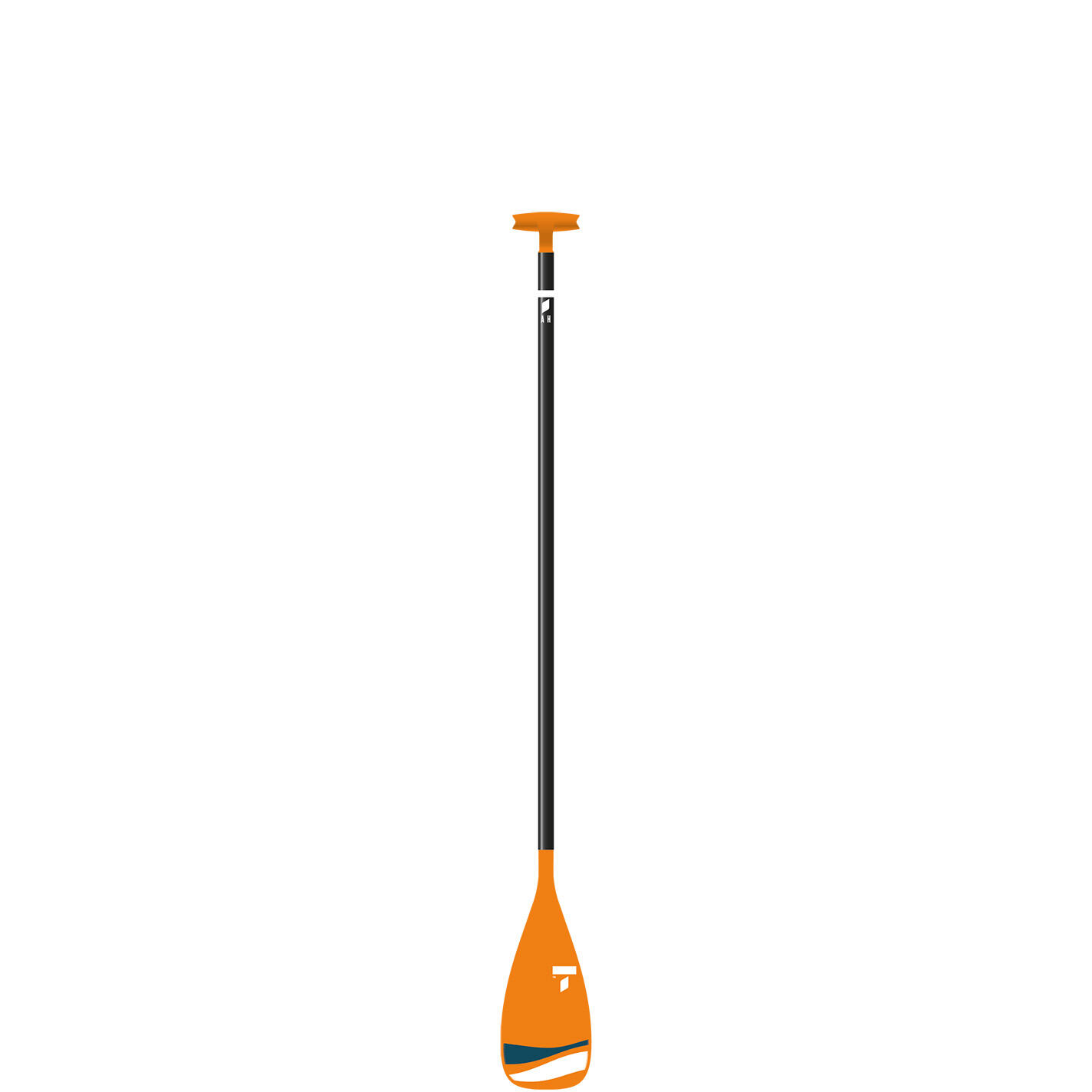 Tahe - Pagaie Sup Beach Alu Fix 170 Cm – Pagaie Légère Et Maniable - Pagaie - Noir|orange - Decathlon